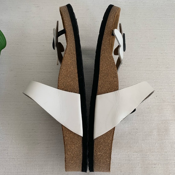 Comfortfube Handmade Leather White Flower Sandals Woman’s EU38/US7-8 - Picture 7 of 12